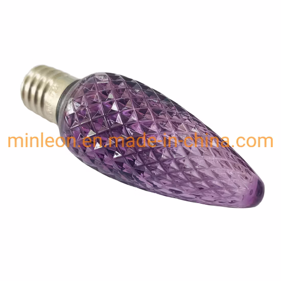 Christmas Decorative Strawberry C9 Faceted LED Light Bulb